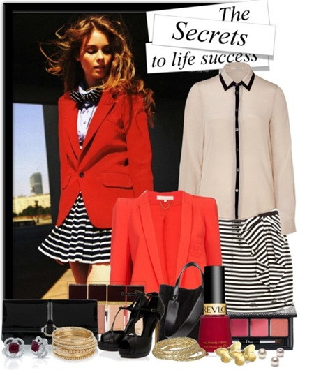 Nếu bạn muốn khởi đầu ngày mùa thu với cảm giác tươi tắn, thì một chiếc áo vest đỏ sẽ giúp bạn. Mix với chân váy kẻ sọc và nơ cổ điệu đà xuyệt tone cũng là những gợi ý thật thú vị cho những ngày gió lạnh. Nếu bạn muốn khởi đầu ngày mùa thu với cảm giác tươi tắn, thì một chiếc áo vest đỏ sẽ giúp bạn. Mix với chân váy kẻ sọc và nơ cổ điệu đà xuyệt tone cũng là những gợi ý thật thú vị cho những ngày gió lạnh.