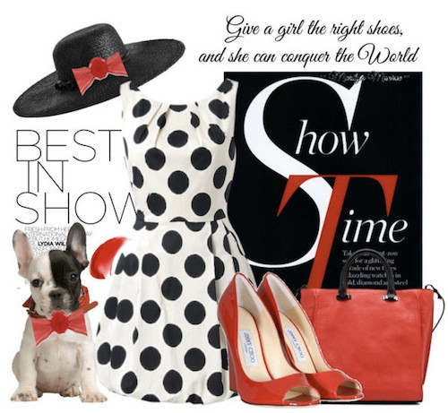 Đây đích thị là một cô nàng dễ thương. Và cũng là một bằng chứng cho việc những đốm chấm bi đen trắng là sự kết hợp hoàn hảo với những món phụ kiện có màu đỏ nổi bật. Đây đích thị là một cô nàng dễ thương. Và cũng là một bằng chứng cho việc những đốm chấm bi đen trắng là sự kết hợp hoàn hảo với những món phụ kiện có màu đỏ nổi bật.