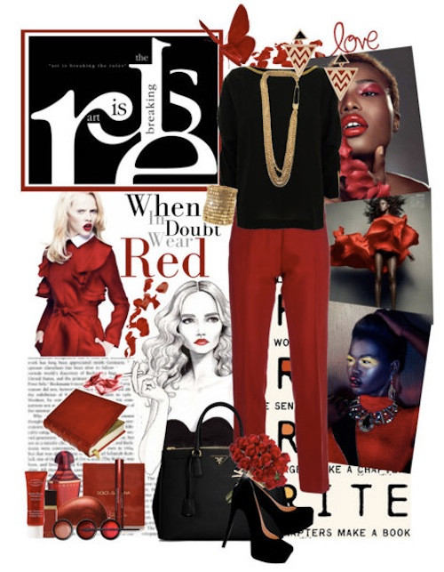 Đỏ và đen là sự kết hợp đầy mê hoặc. Sự quyến rũ của sắc đỏ và bí ẩn của màu đen. Việc duy nhất bạn cần lưu ý là hãy thật khéo léo khi kết hợp chúng với nhau. Đỏ và đen là sự kết hợp đầy mê hoặc. Sự quyến rũ của sắc đỏ và bí ẩn của màu đen. Việc duy nhất bạn cần lưu ý là hãy thật khéo léo khi kết hợp chúng với nhau.