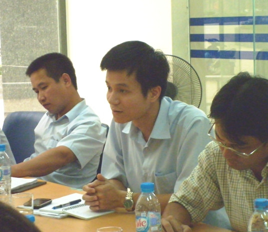 Đại diện phía chủ đầu tư Vinaconex cùng công ty Vinasinco tại cuộc họp Đại diện phía chủ đầu tư Vinaconex cùng công ty Vinasinco tại cuộc họp