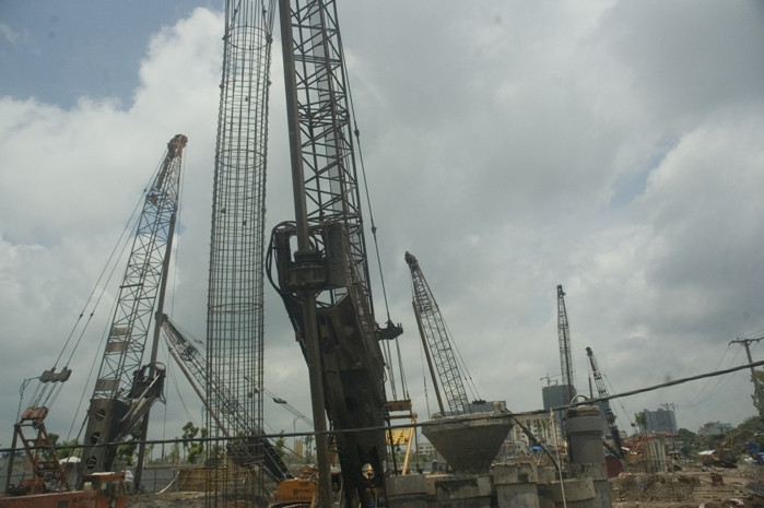 Qúa trình xây dựng khu đô thị Qúa trình xây dựng khu đô thị