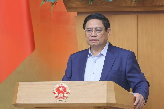 Thủ tướng Phạm Minh Chính chủ trì phiên họp Chính phủ thường kỳ tháng 10/2024, thảo luận nhiều nội dung quan trọng. Ảnh: VGP/Nhật Bắc thutuong.jpg