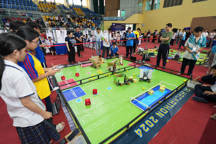 Chung kết cuộc thi AI Hackathon 2024 có chủ đề “Bảo vệ Hành tinh Xanh”. IMG_5217.JPG