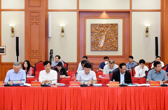 Các đại biểu dự cuộc họp. (Ảnh: Trần Hải) Các đại biểu dự cuộc họp. (Ảnh: Trần Hải)