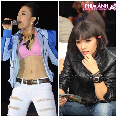 Thật khó có thể tưởng tượng một cô gái xinh đẹp như Tina Tình lại "tự làm xấu mình" bằng những trang phục thảm họa như thế này Thật khó có thể tưởng tượng một cô gái xinh đẹp như Tina Tình lại "tự làm xấu mình" bằng những trang phục thảm họa như thế này