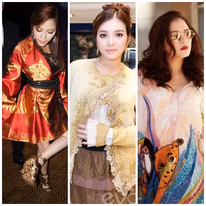 5. Lý Nhã Kỳ Thường xuất hiện với những trang phục hàng hiệu đắt tiền, nhưng Lý Nhã Kỳ cũng là một trong những mỹ nhân mặc "xấu" nhất Vbiz