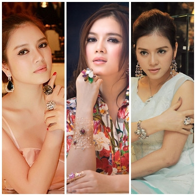 ... thì cô sẽ "khoe khoang" trang sức một cách lộ liễu... ... thì cô sẽ "khoe khoang" trang sức một cách lộ liễu...