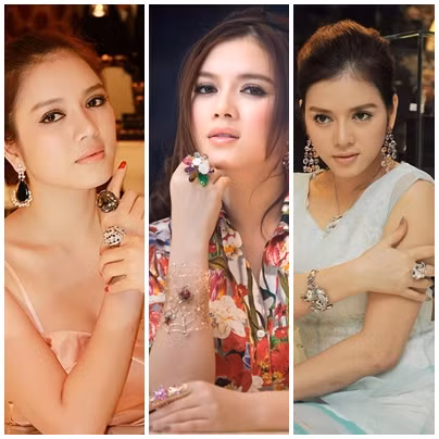 ... thì cô sẽ "khoe khoang" trang sức một cách lộ liễu...