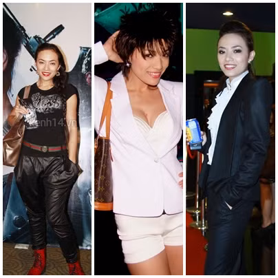 6. Tina Tình Đây cũng là một sao nữ mà hiếm khi người ta thấy cô đẹp.