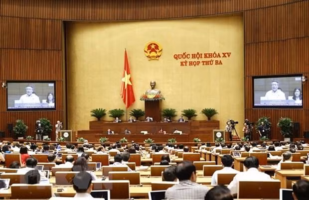 Toàn cảnh phiên chất vấn sáng 9/6. (Ảnh: Doãn Tấn/TTXVN)