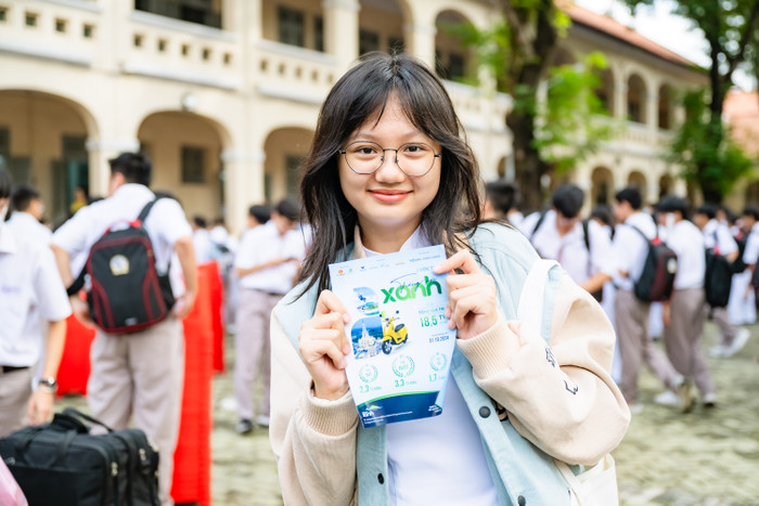 Cuộc thi Tiếng nói Xanh nhận được sự hưởng ứng từ học sinh trung học phổ thông Chuyên Lê Hồng Phong Thành phố Hồ Chí Minh. 4 (15).jpg