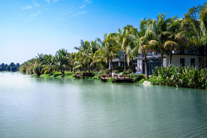 Ecopark dành hơn 100ha cho cây xanh và mặt nước Ecopark dành hơn 100ha cho cây xanh và mặt nước