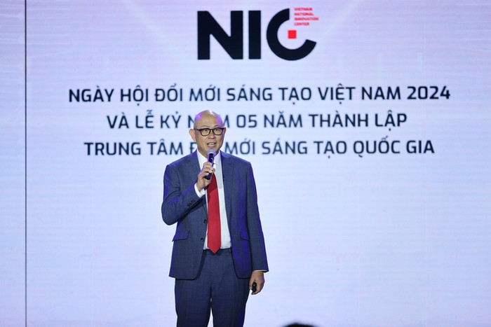 Các đại biểu quốc tế phát biểu tại buổi lễ. Ảnh: VGP/Nhật Bắc Các đại biểu quốc tế phát biểu tại buổi lễ. Ảnh: VGP/Nhật Bắc