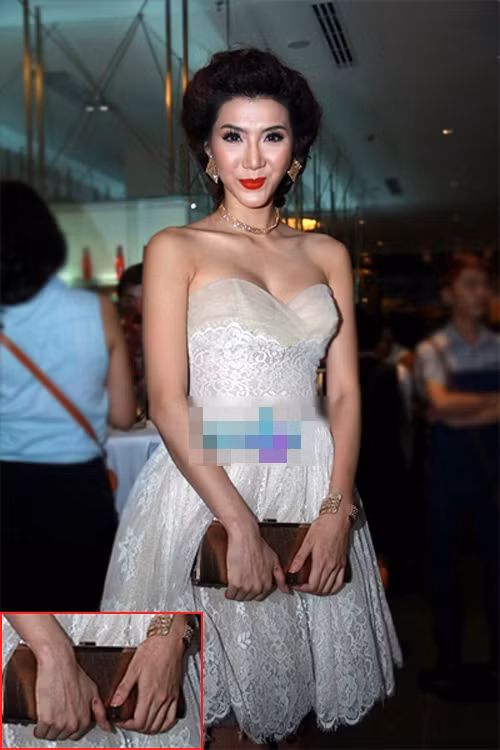 Đôi bàn tay gân guốc của một trong những siêu mẫu hàng đầu của nền thời trang Việt - Ngọc Quyên
