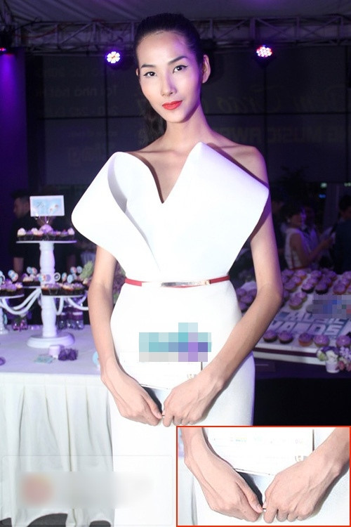 Những chi tiết không hoàn hảo trên cơ thể Quán quân Next Top Model 2011 Những chi tiết không hoàn hảo trên cơ thể Quán quân Next Top Model 2011