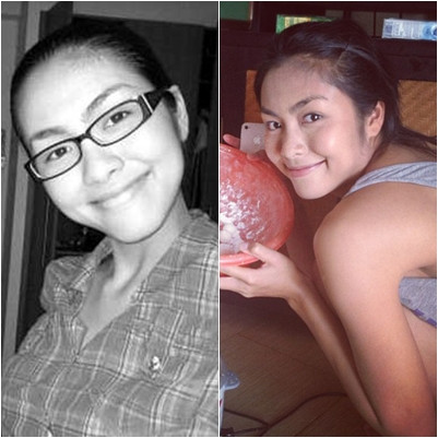 Dáng lông mày đẹp, sống mũi thẳng cao, bờ môi mềm mượt...