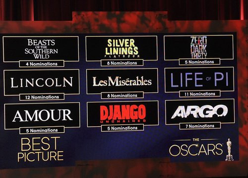 9 tác phẩm tranh giải "Phim hay nhất". emma-stone-seth-macfarlane-announce-osca