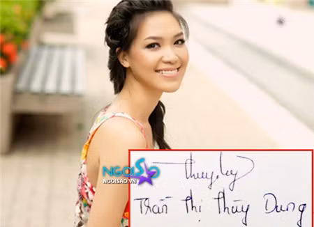 Hoa hậu Thùy Dung.