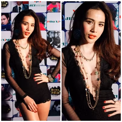 ..cùng những đường khoét sâu lôi cuốn, nóng bỏng