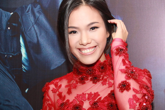 Phương Vy giải thích, cô tự thấy mình khá mập nên đã cố giảm cân, chứ không phải đi "gọt mặt".