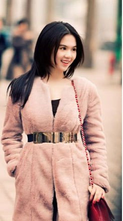 .. hay áo lông màu hồng đáng ấm áp, đáng yêu thế này