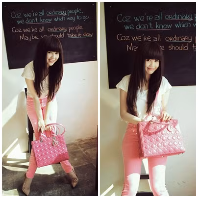 .. hay tăng sự ngọt ngào cho những gam màu sáng