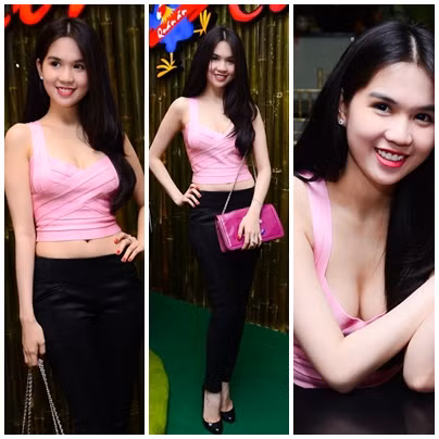 Màu hồng không phải là một sắc màu khó mặc, cũng không kén vóc dáng, màu da. Nhưng hầu hếu các mỹ nhân Vbiz khá kiêng dè gam màu này, vì không khéo kết hợp, trông chúng rất dễ bị 'quê'.