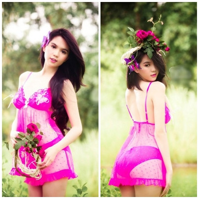 Chẳng ai có thể cưỡng lại được sự ngọt ngào và đầy mê đắm này của Ngọc Trinh