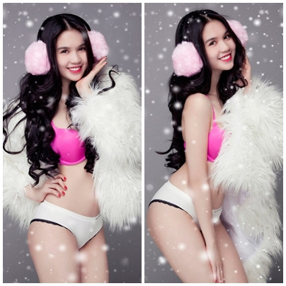 Khi đếm số lượng bikini của 'nữ hoàng đồ lót' có thể thấy gam màu hồng dường như 'áp đảo'