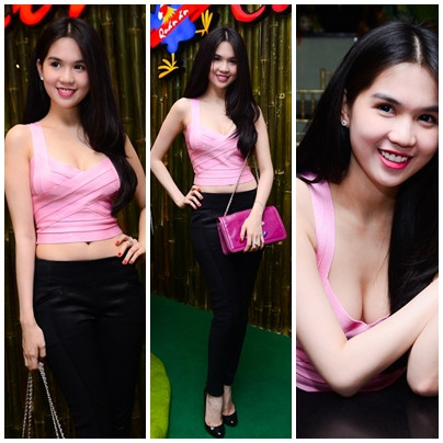 Màu hồng không phải là một sắc màu khó mặc, cũng không kén vóc dáng, màu da. Nhưng hầu hếu các mỹ nhân Vbiz khá kiêng dè gam màu này, vì không khéo kết hợp, trông chúng rất dễ bị 'quê'.