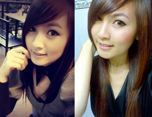 Hot girl khi chưa dính đến những tin đồn dao kéo. Đôi mắt bồ câu to tròn đen láy là điểm nhấn giúp Kelly đẹp hút hồn. Hot girl khi chưa dính đến những tin đồn dao kéo. Đôi mắt bồ câu to tròn đen láy là điểm nhấn giúp Kelly đẹp hút hồn.