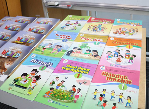 Bộ sách giáo khoa Cánh Diều dành cho học sinh lớp 1 (ảnh: NHG) Bộ sách giáo khoa Cánh Diều dành cho học sinh lớp 1 (ảnh: NHG)