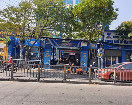 Cơ sở chính của Trường Đại học Nguyễn Tất Thành, Thành phố Hồ Chí Minh (ảnh: P.L)