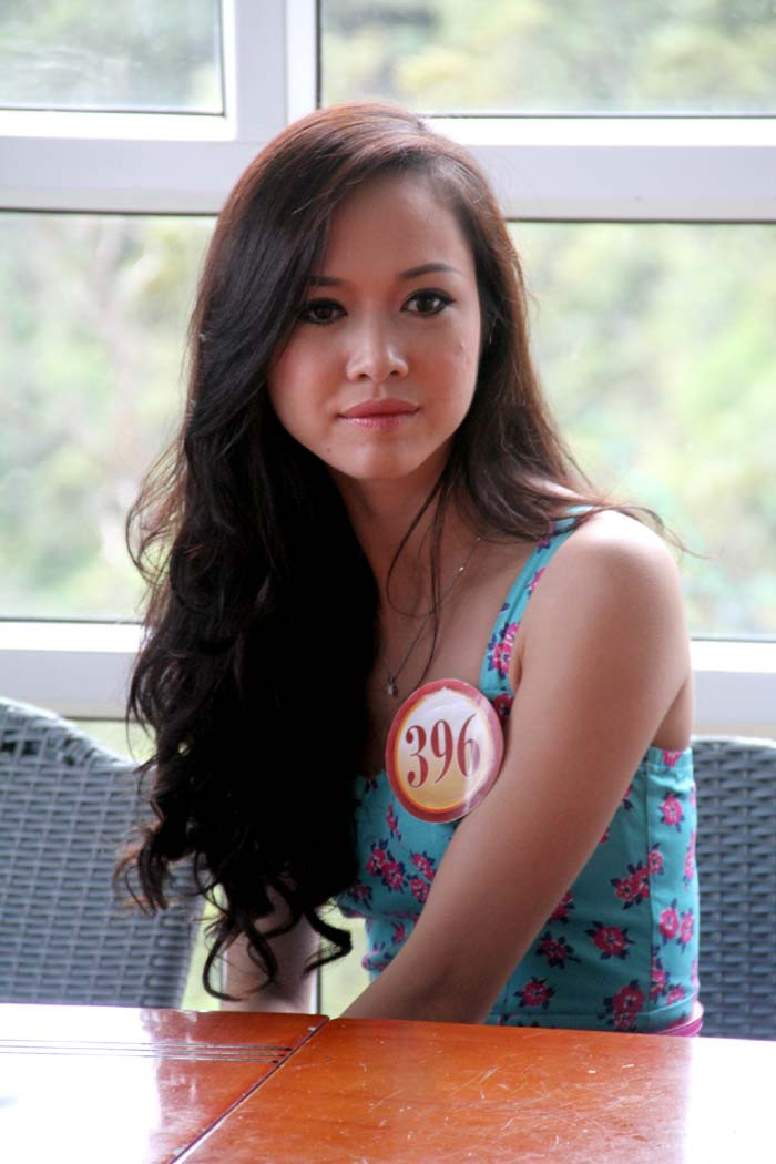 Khuôn mặt Ngọc Anh sở hữu nhiều nét tương đồng với Á hậu Việt Nam Ngọc Oanh.