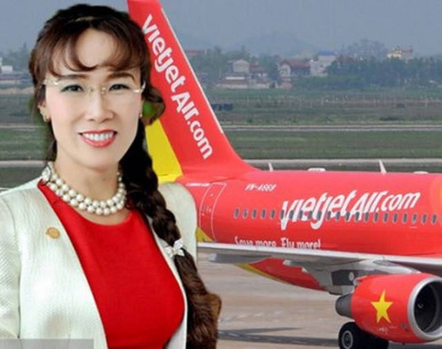 Tổng giám đốc hãng Vietjet Nguyễn Thị Phương Thảo được vinh danh trong danh sách 100 người phụ nữ quyền lực nhất thế giới. Tổng giám đốc hãng Vietjet Nguyễn Thị Phương Thảo được vinh danh trong danh sách 100 người phụ nữ quyền lực nhất thế giới.