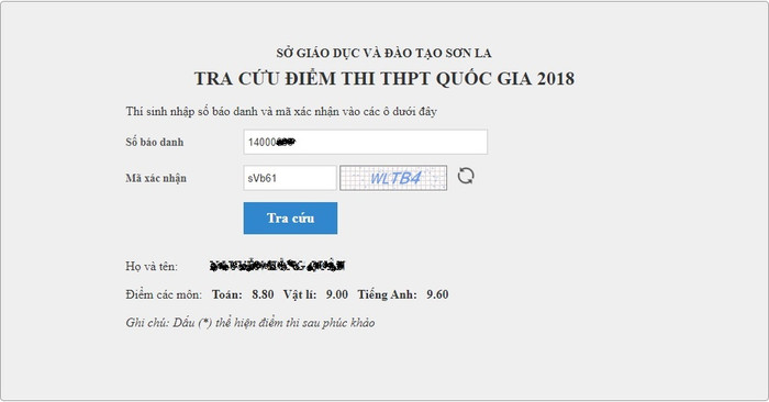Thí sinh tự do N.H.Q. sinh năm 1997 đạt điểm tiếng Anh rất ấn tượng 9,6. Ảnh: Chụp từ công thông tin tuyển sinh. Thí sinh tự do N.H.Q. sinh năm 1997 đạt điểm tiếng Anh rất ấn tượng 9,6. Ảnh: Chụp từ công thông tin tuyển sinh.