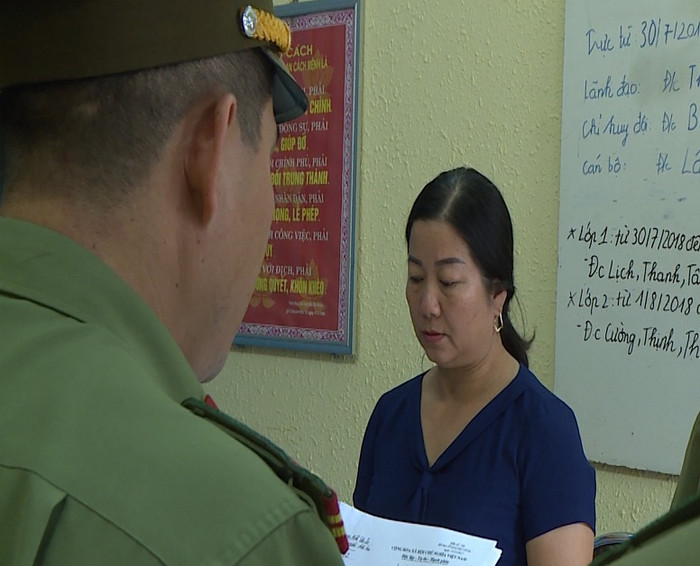 Đối tượng Cầm Thị Bun Sọn.