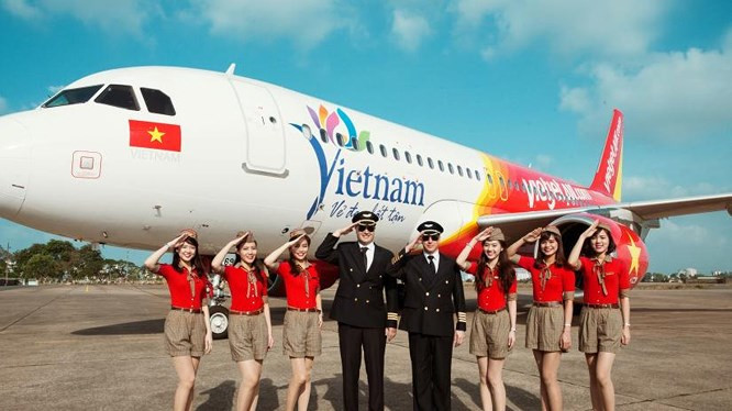 Vietjet tăng trưởng rất ấn tượng năm 2017 đạt lợi nhuận sau thuế là 4.527 tỷ đồng.