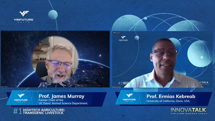 Các diễn giả tham dự buổi hội thảo đâu tiên với chủ đề "Nông nghiệp công nghệ cao: Biến đổi gien trong chăn nuôi" Các diễn giả tham dự buổi hội thảo đâu tiên với chủ đề "Nông nghiệp công nghệ cao: Biến đổi gien trong chăn nuôi"