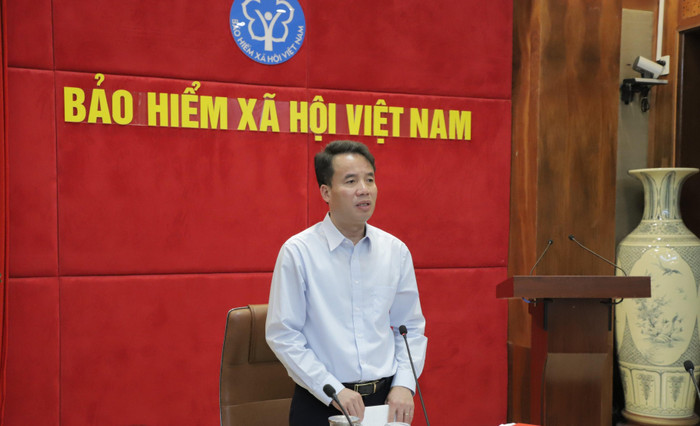 Tổng Giám đốc Nguyễn Thế Mạnh nhấn mạnh “việc tổ chức thực hiện hiệu quả chính sách bảo hiểm y tế đã từng bước hiện thực hóa mục tiêu bao phủ bảo hiểm y tế toàn dân, quỹ bảo hiểm y tế đã góp phần thay thế hiệu quả cơ chế tài chính về y tế”. Tổng Giám đốc Nguyễn Thế Mạnh nhấn mạnh “việc tổ chức thực hiện hiệu quả chính sách bảo hiểm y tế đã từng bước hiện thực hóa mục tiêu bao phủ bảo hiểm y tế toàn dân, quỹ bảo hiểm y tế đã góp phần thay thế hiệu quả cơ chế tài chính về y tế”.