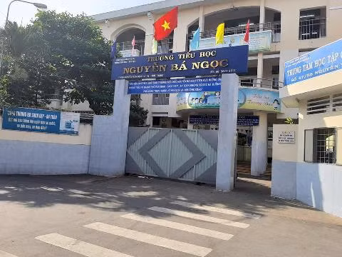 Trường tiểu học Nguyễn Bá Ngọc, phường 6 - quận Bình Thạnh, Thành phố Hồ Chí Minh (ảnh: P.L)