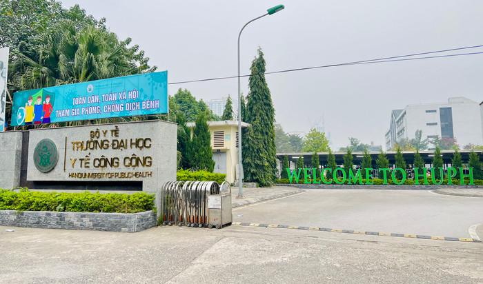 Trường Đại học Y tế công cộng. (Ảnh: Nhật Lệ) Trường Đại học Y tế công cộng. (Ảnh: Nhật Lệ)