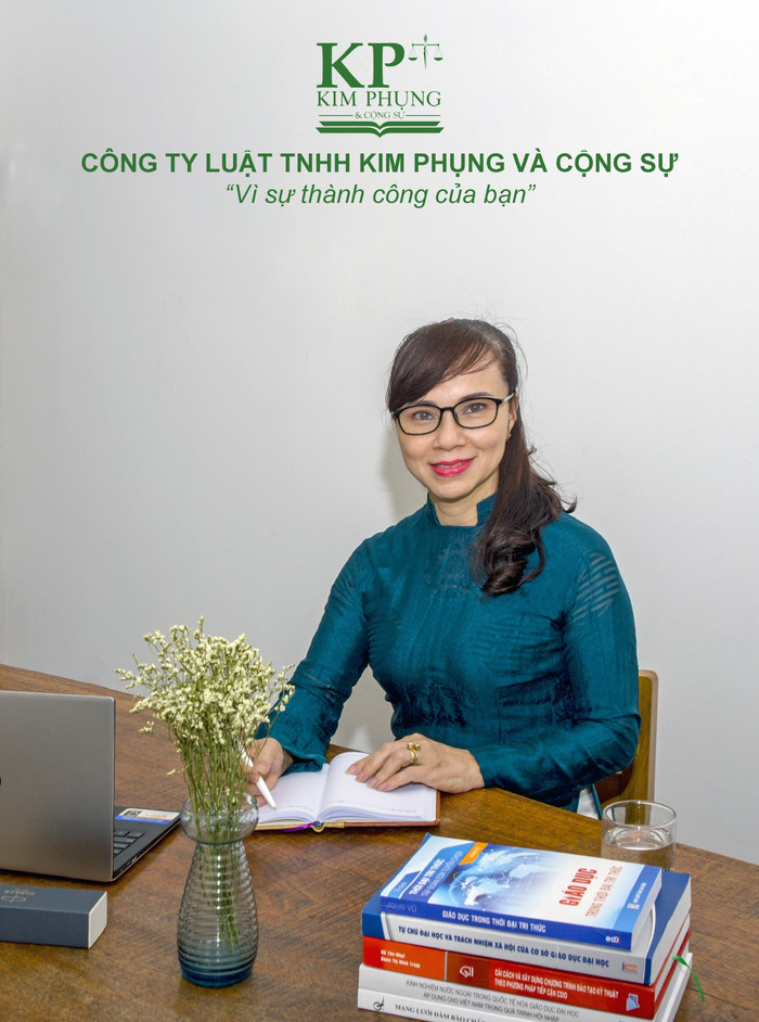 Tiến sĩ - Luật sư Nguyễn Thị Kim Phụng - Giám đốc Công ty Luật Trách nhiệm hữu hạn Kim Phụng và Cộng sự. (Ảnh: NVCC) Tiến sĩ - Luật sư Nguyễn Thị Kim Phụng - Giám đốc Công ty Luật Trách nhiệm hữu hạn Kim Phụng và Cộng sự. (Ảnh: NVCC)