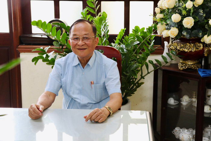 Phó Giáo sư, Tiến sĩ Lê Văn Hùng – Chủ tịch Hội đồng trường, Hiệu trưởng Trường Đại học Thành Đông. (Ảnh: Nhật Lệ) GDVN_thay-hung-1.jpg