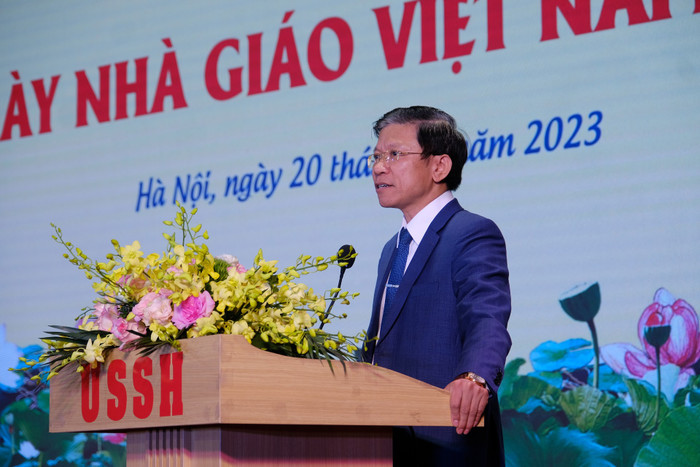 Giáo sư, Tiến sĩ Hoàng Anh Tuấn, Hiệu trưởng Trường Đại học Khoa học Xã hội và Nhân văn - Đại học Quốc gia Hà Nội. (Ảnh: website nhà trường) Giáo sư, Tiến sĩ Hoàng Anh Tuấn, Hiệu trưởng Trường Đại học Khoa học Xã hội và Nhân văn - Đại học Quốc gia Hà Nội. (Ảnh: website nhà trường)