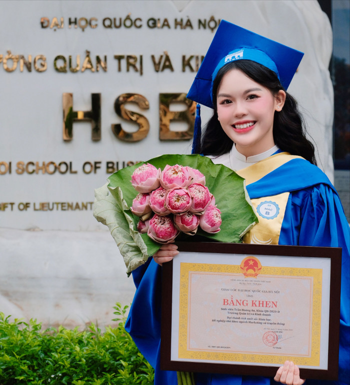 Theo Hoàng An để học tập tốt các bạn tân sinh viên cần có sự chủ động và tính kỷ luật. (Ảnh: NVCC) An1.jpg