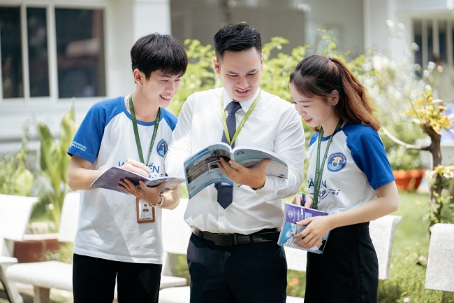Sinh viên Trường Đại học Văn Hiến. (Ảnh: website nhà trường) hoc-phi-5.png