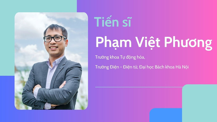 Tiến sĩ Phạm Việt Phương - Trưởng khoa Tự động hóa, Trường Điện - Điện tử, Đại học Bách khoa Hà Nội. Ảnh: Đình Nam. unnamed (85).jpg