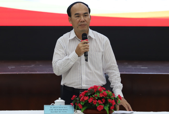 Tiến sĩ Phan Minh Đức - Chủ tịch hội đồng đại học - Đại học Đà Nẵng. (Ảnh: website Đại học Đà Nẵng) TS PHAN MINH DUC.jpg