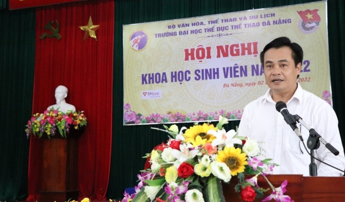 Tiến sĩ Dương Mạnh Thắng – Phó Hiệu trưởng Trường Đại học Thể dục Thể thao Đà Nẵng. (Ảnh: website nhà trường) thay-Thang.jpg